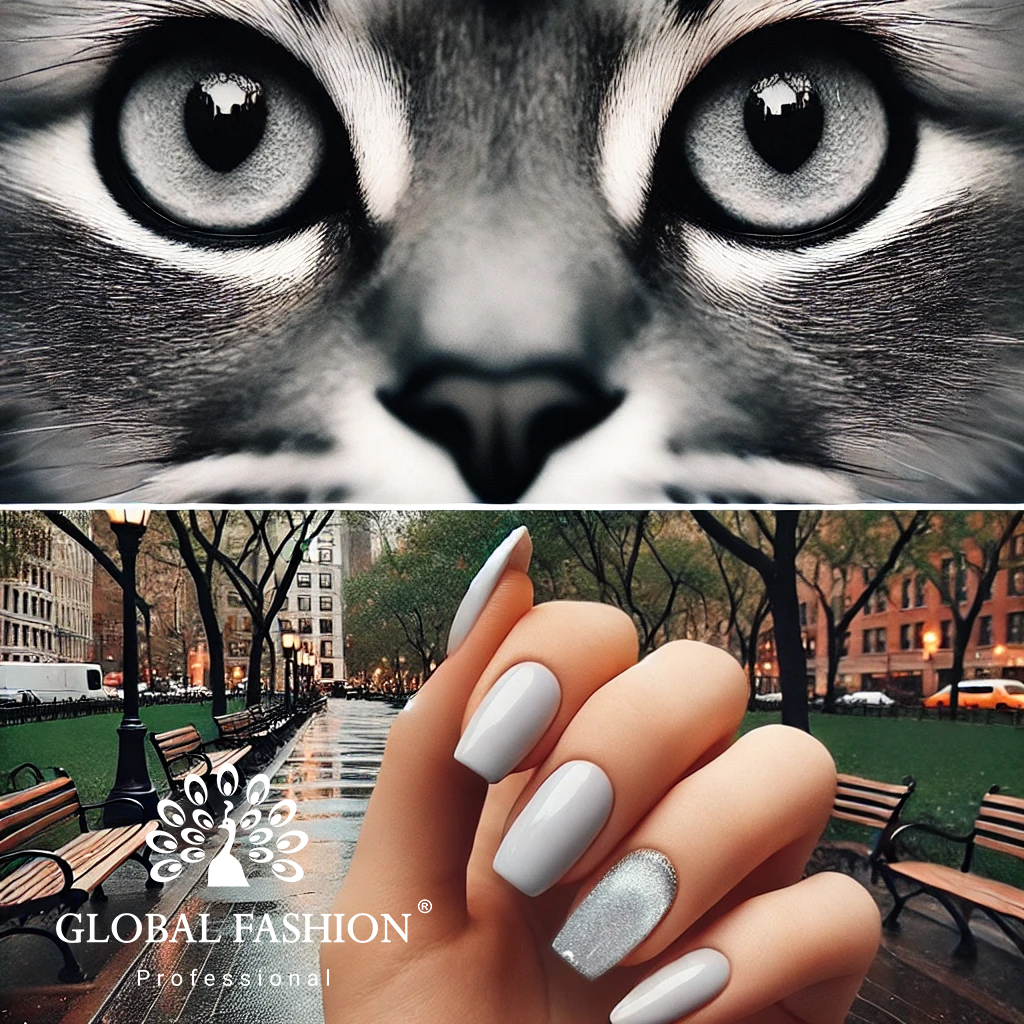 Oja semipermanenta Snow White, 3D Cat Eye