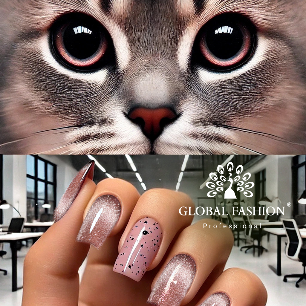 Oja semipermanenta Snow White, 3D Cat Eye