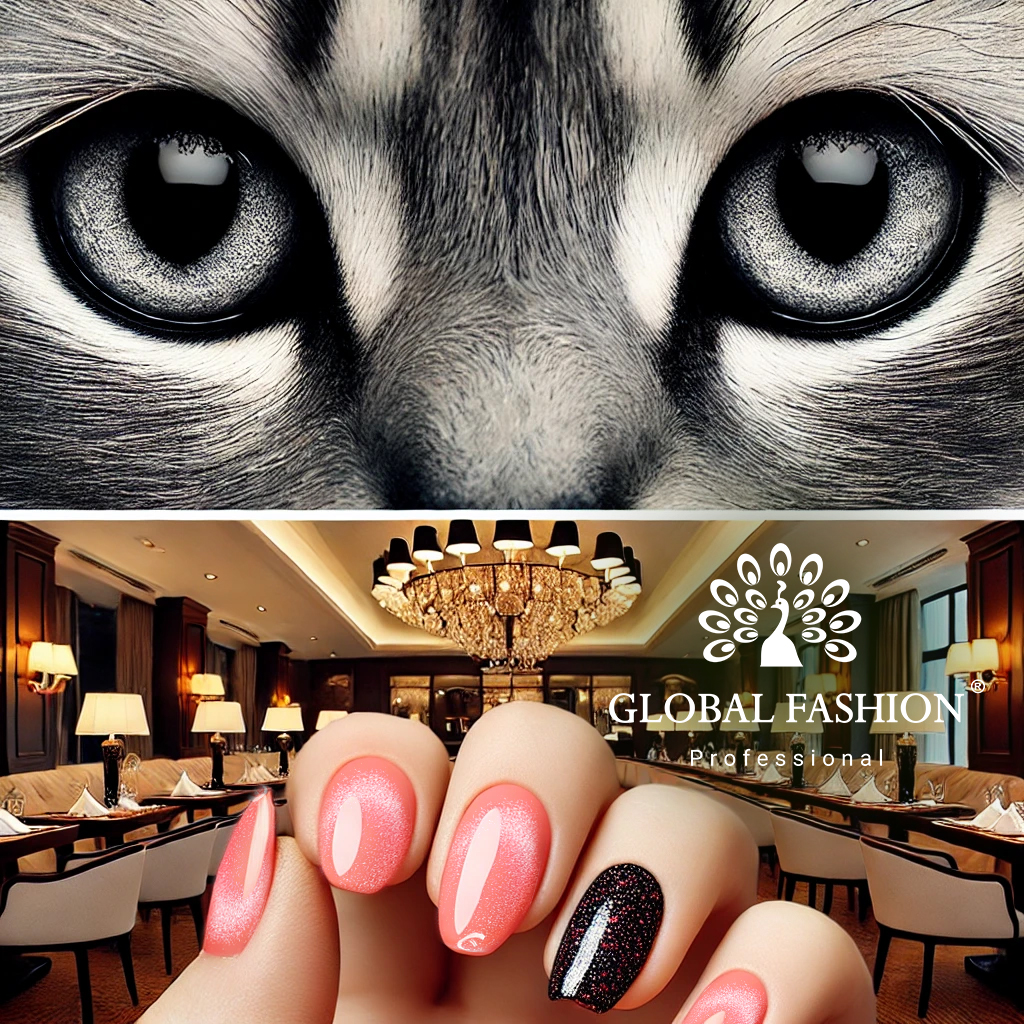 Gel polish cats eye 3d snow white   Produse pentru unghii 