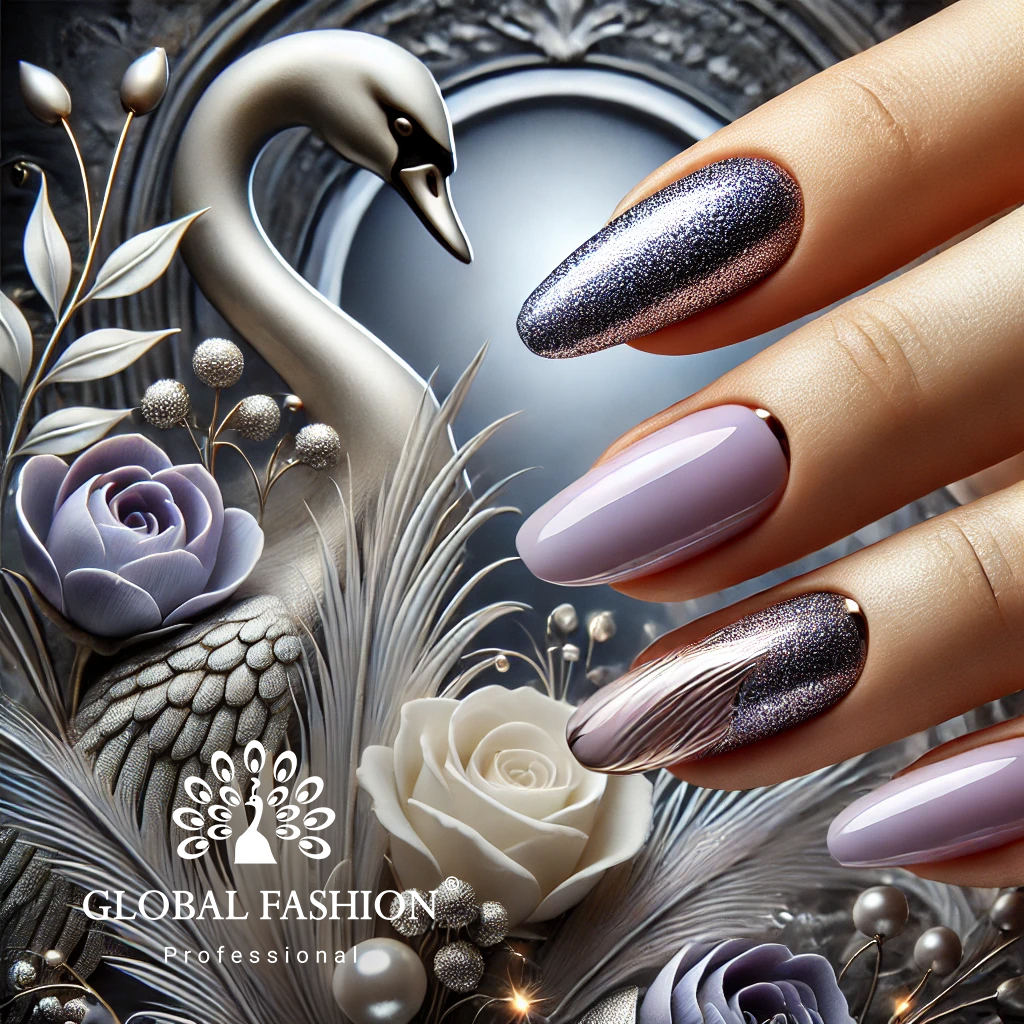 Gel polish Cat Eye 3D Snow White pentru manichiură elegantă 